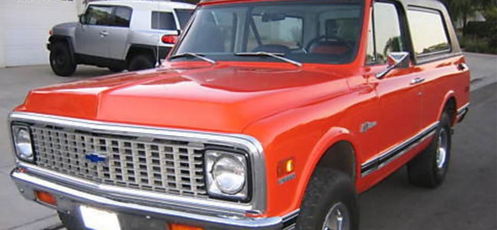 1969 Red Chevrolet K5 Blazer