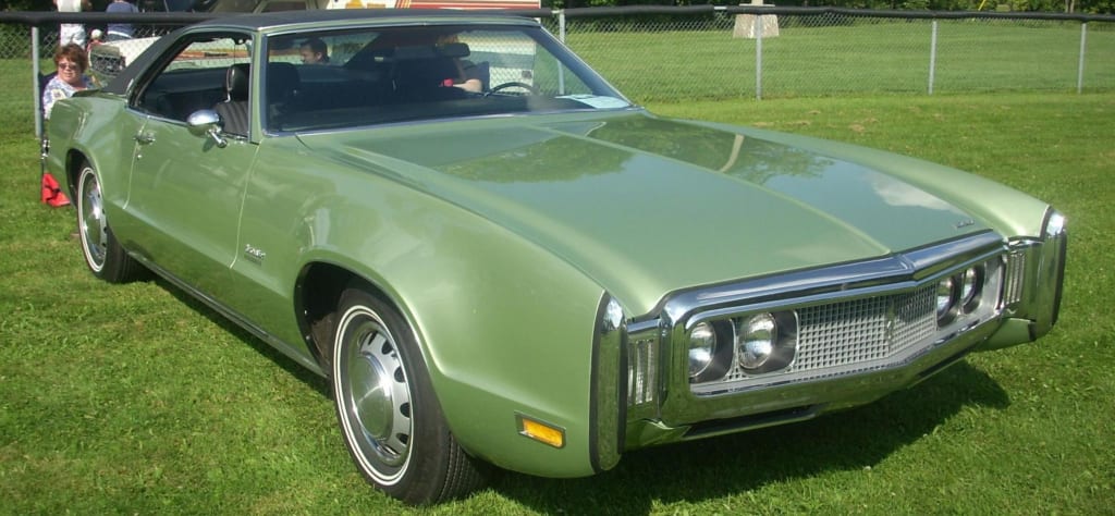 1966 Green Oldsmobile Toronado