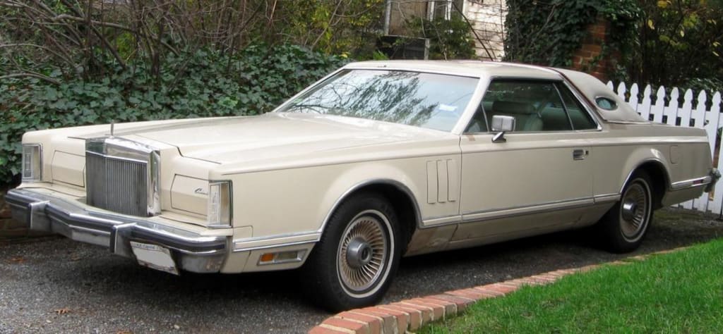1956 Cream Lincoln (Continental) Mark