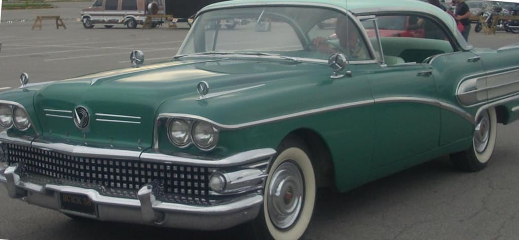 1954 Green Buick Century