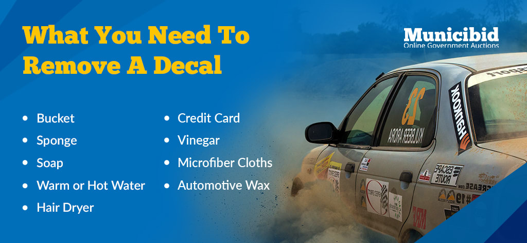what you need to remove a decal infographic