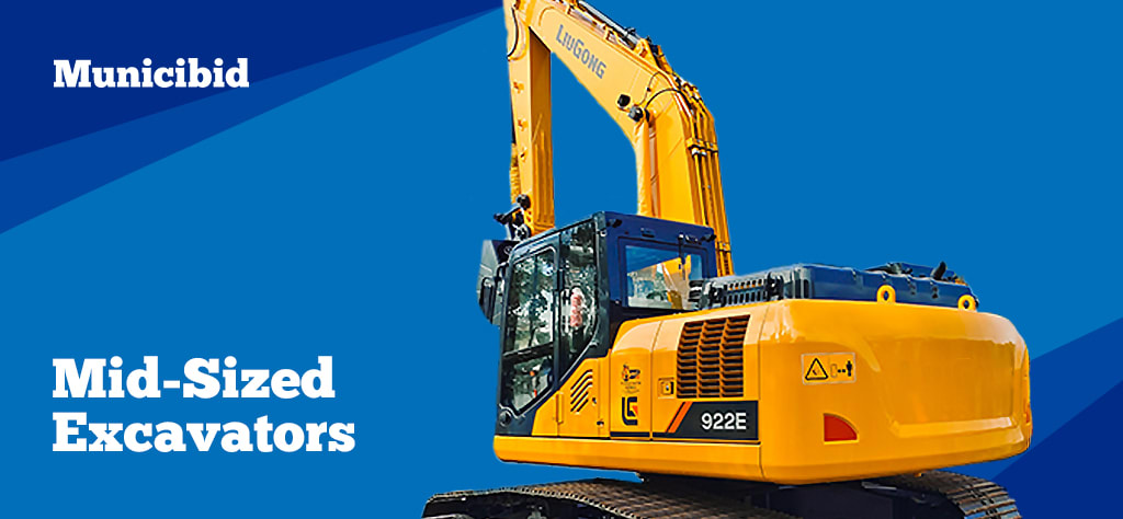 mid-sized excavators image