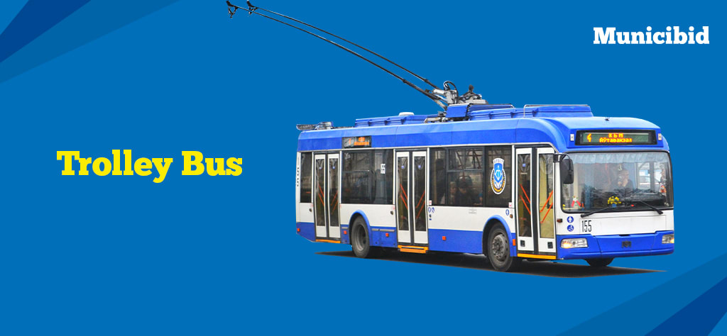 Trolley bus image