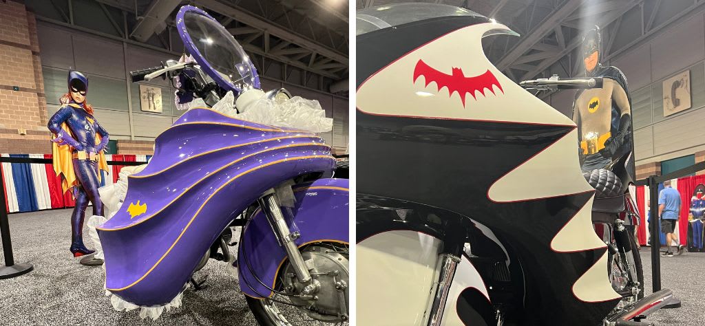 There are some unique vehicles on display at the Police Security Expo.