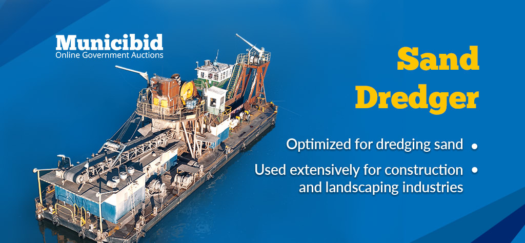 sand dredger infographic