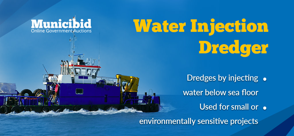 water injection dredger infographic