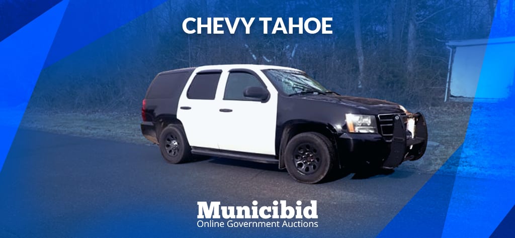 Different Types of Police Cars - Chevy Tahoe