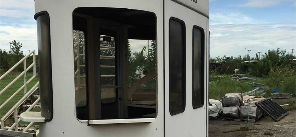 Used Portable Security Booth