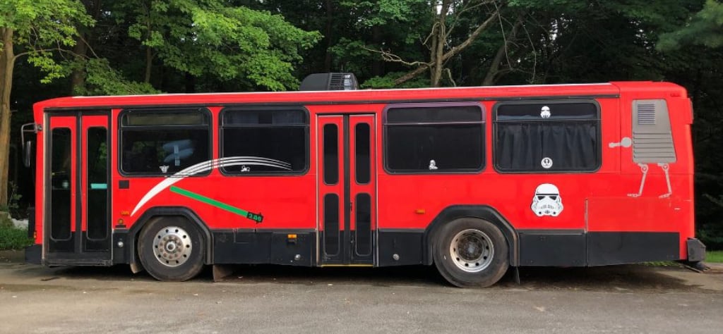 Disney-themed RV image