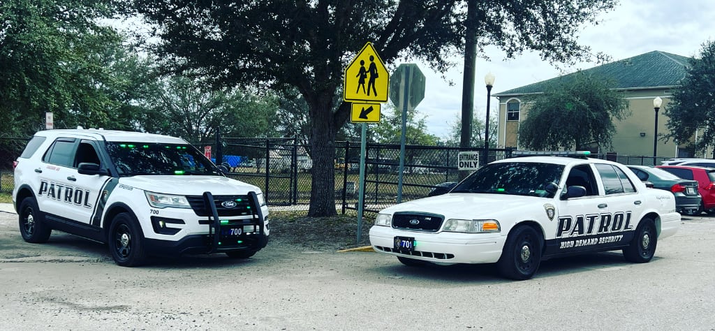 Crown Vics as security vehicles