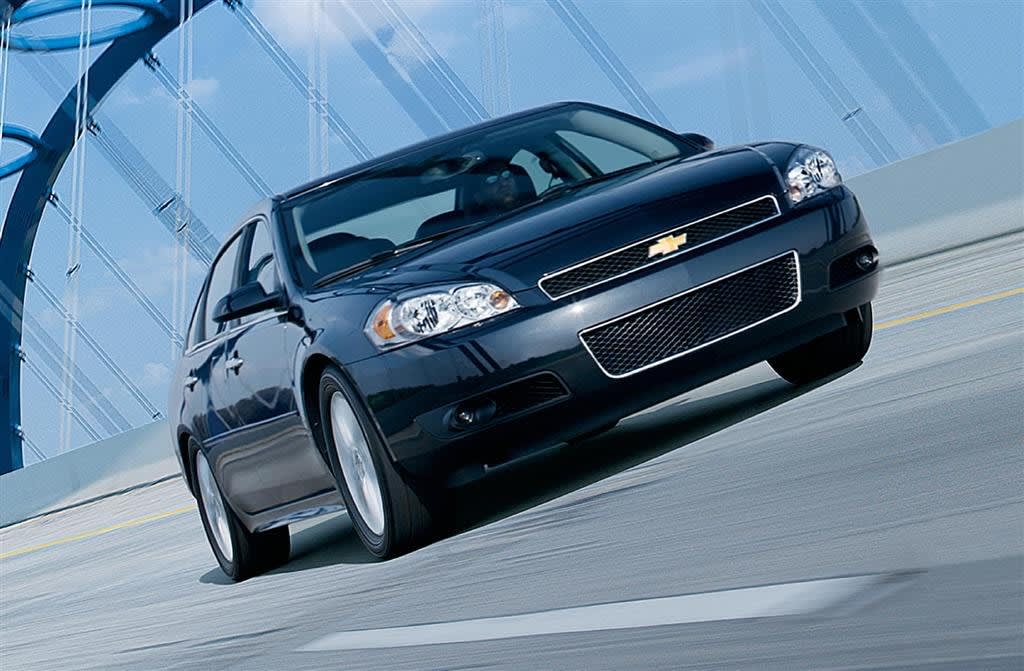 2012 Chevy Impala (General Motors), with good overall reliability score and good power in the engine.