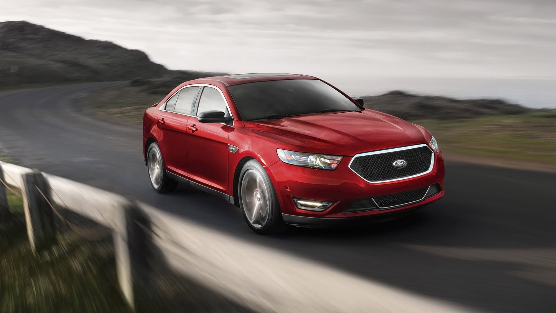 2015 Ford Taurus SHO, part of the last generation of Ford Taurus cars.