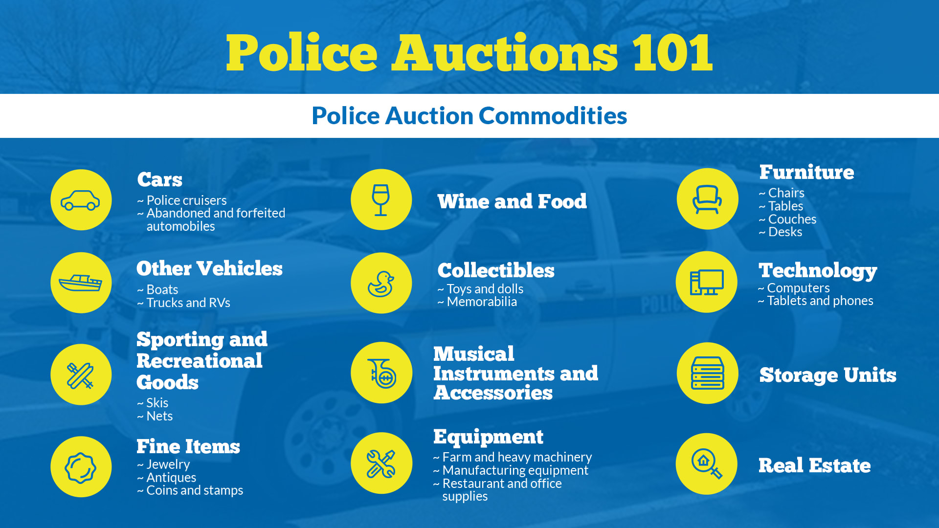 How to Navigate Police Auctions 101 Municibid Blog