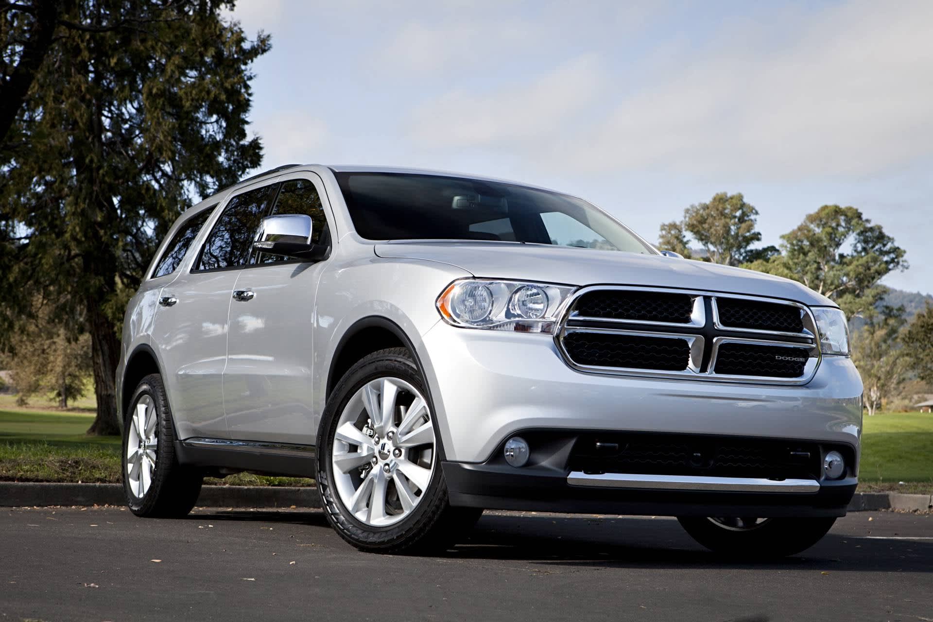 2013 Dodge Durango, one of the Dodge Durango years to avoid, yet capable of carrying a full load, and with a four star safety rating.