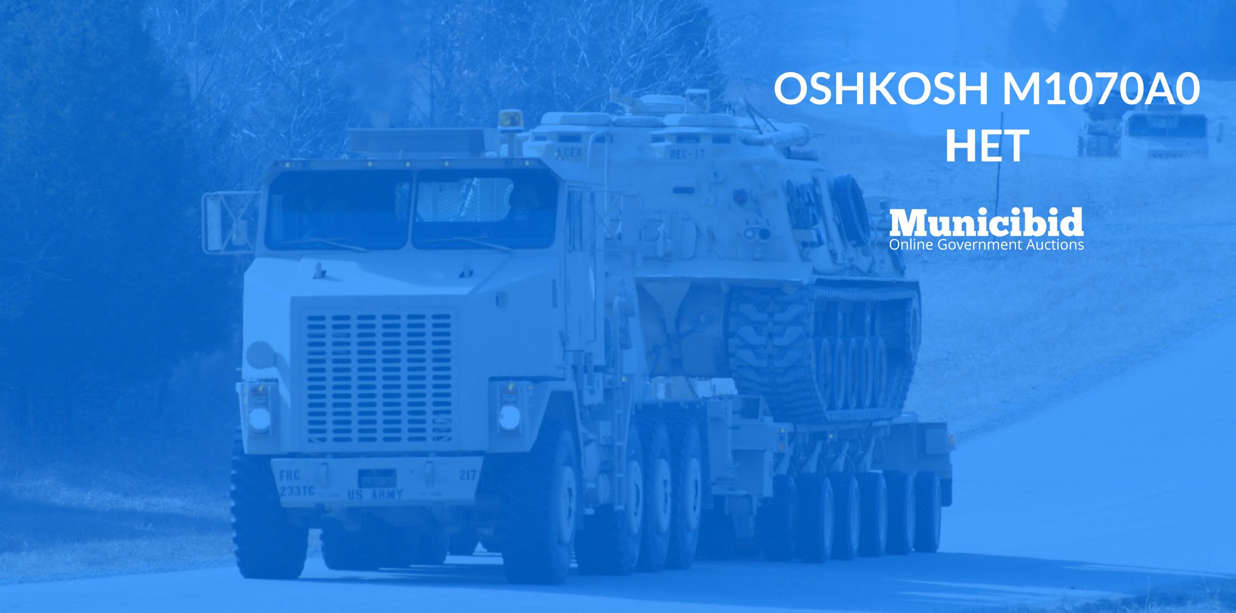 Military Trucks - Oshkosh M14070A0 HET