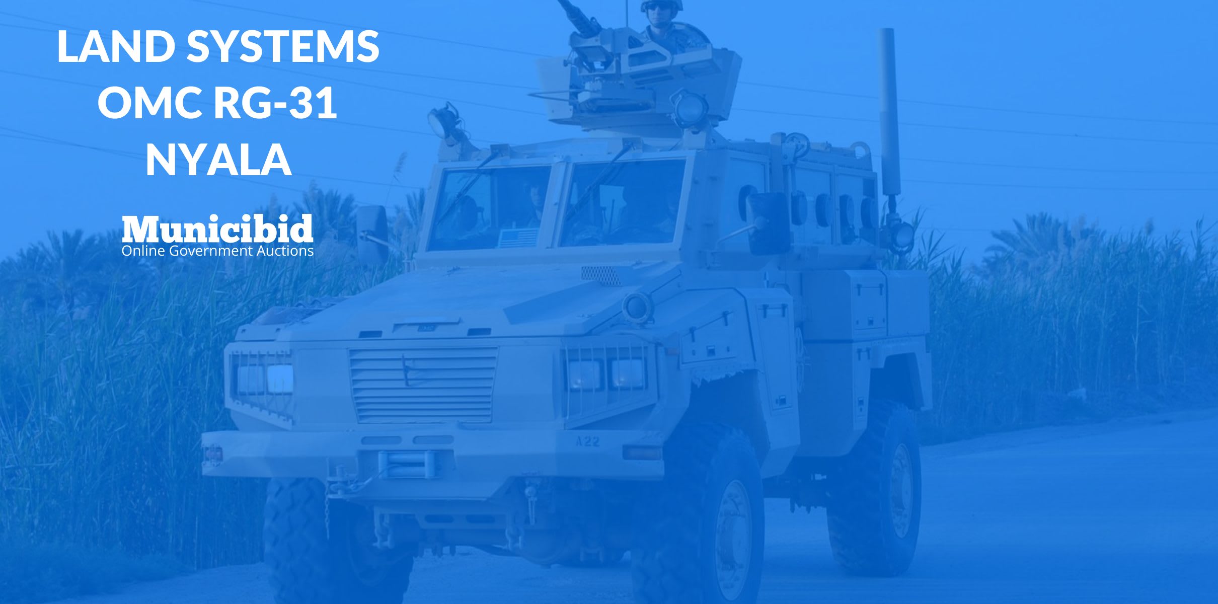 Military Trucks - Land Systems OMC RG-31 Nyala