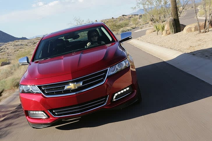 2015 Chevrolet Impala, a reliable year, with 22 mpg city, 31 mpg highway, and 25 mpg combined gas milage, which is generally considered good gas mileage.