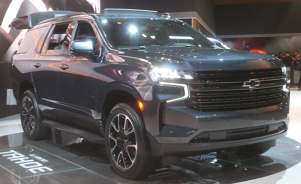 2021 chevrolet tahoe towing