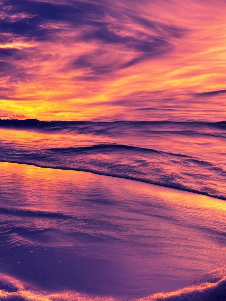 ocean sunset iphone wallpaper