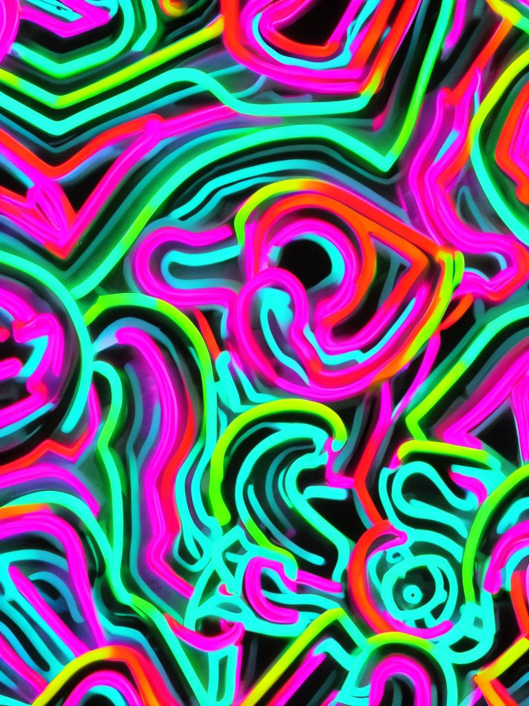 Colorful neon smoke HD phone wallpaper  Pxfuel