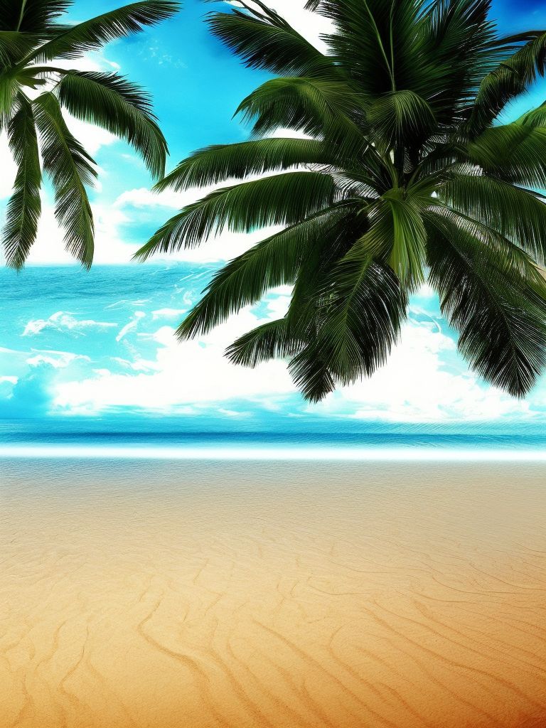 Tropical Beach Iphone Wallpaper