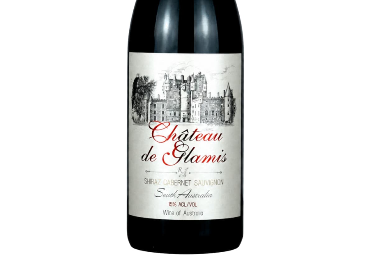 Château De Glamis Shiraz Cabernet Sauvignon Red Wine vineyard