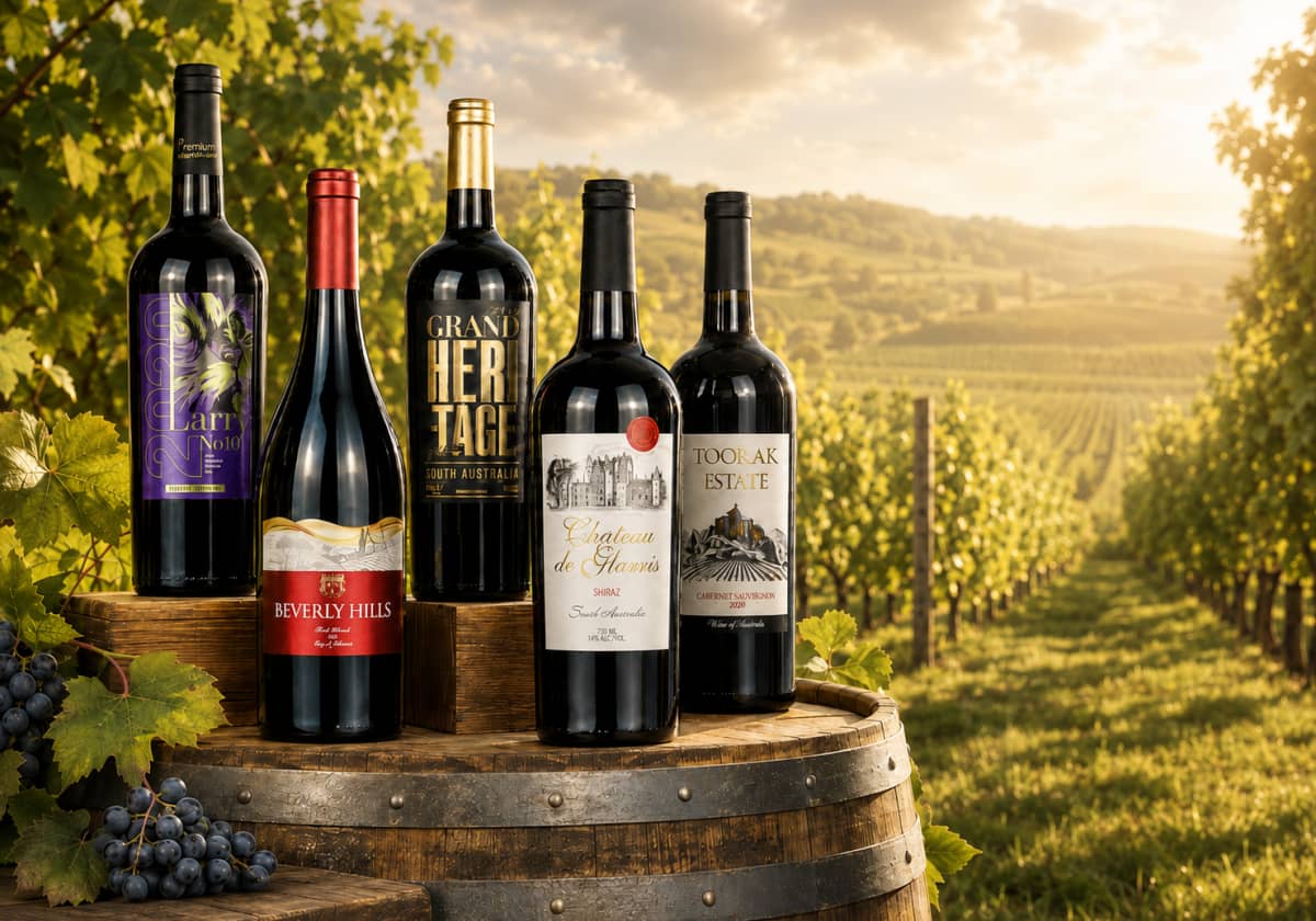 Australian wine region landscape