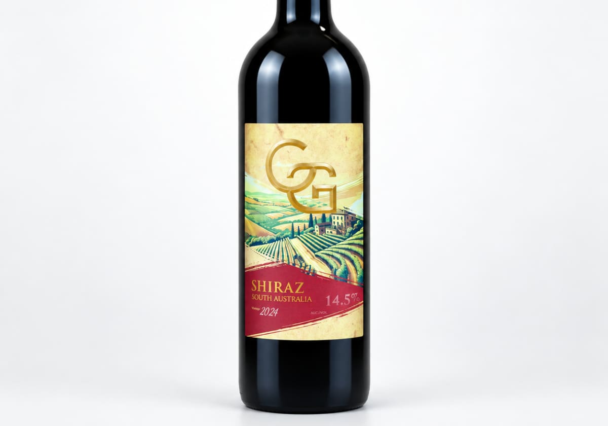 GG Shiraz Red Wine vineyard