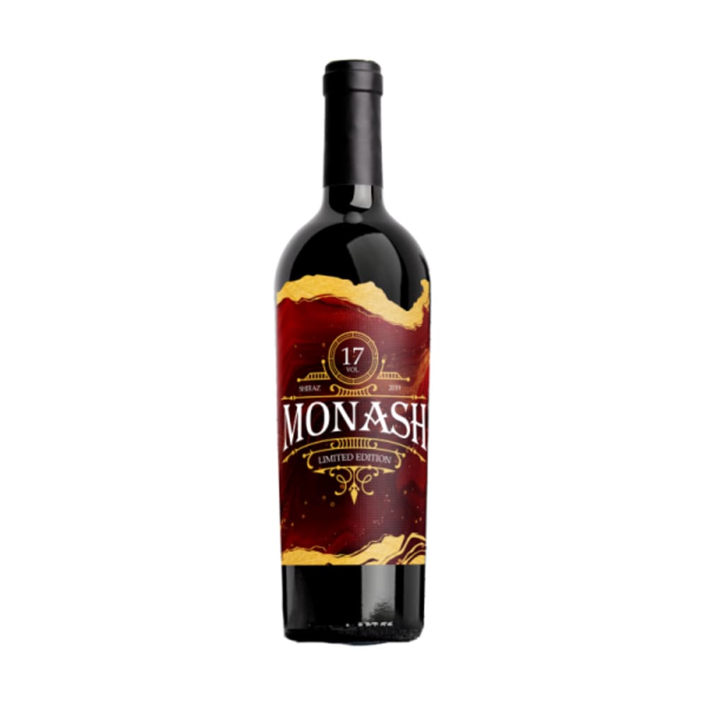 MONASH SHIRAZ 2019 Red Wine 17%