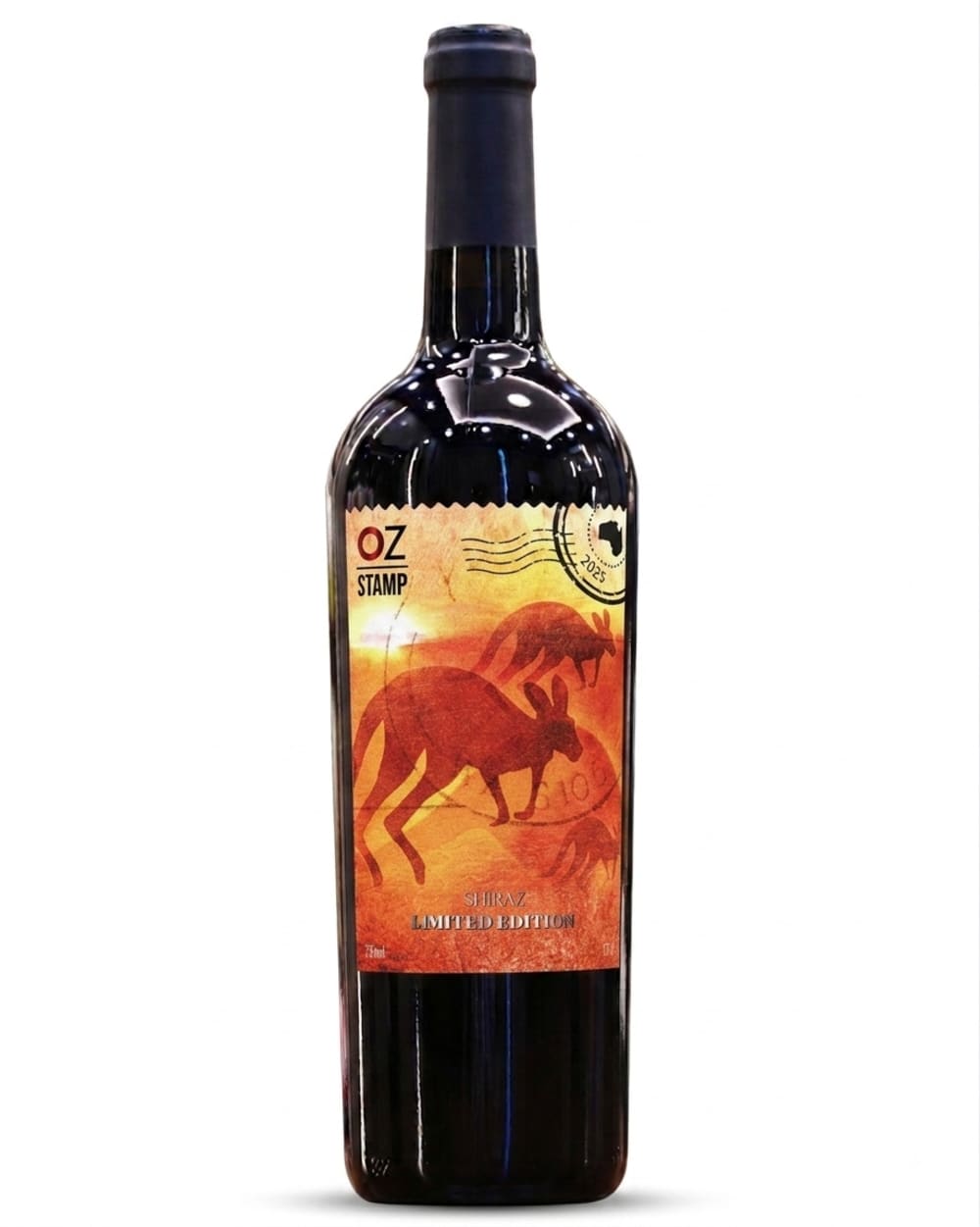 Oz Stamp Shiraz Limited Edition Red Wine