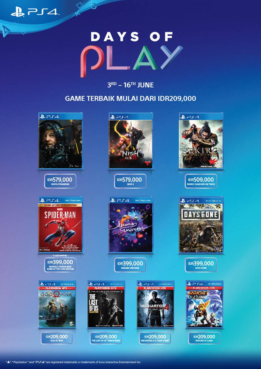 Days Of Play 2020