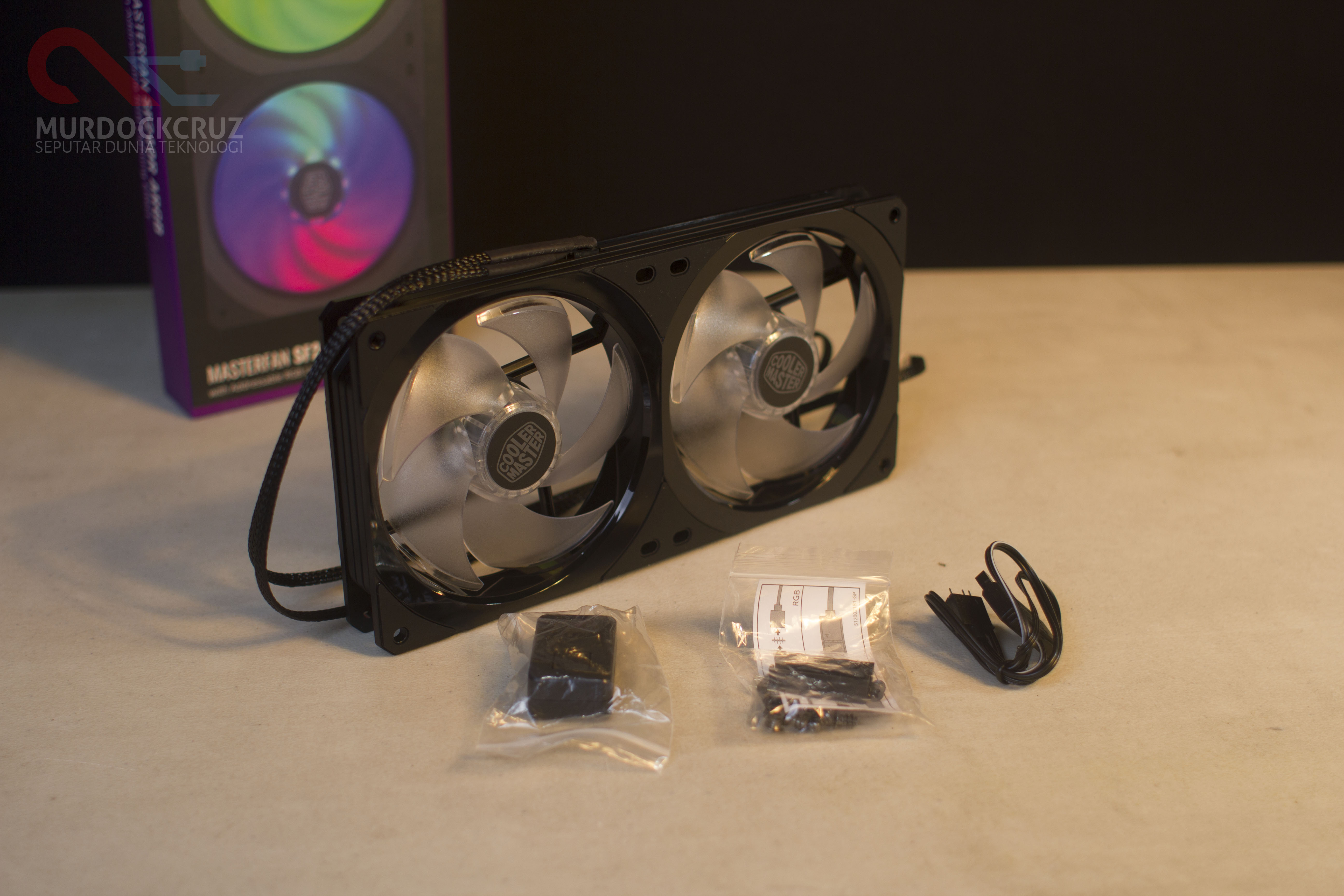 Cooler Master MasterFan SF240R ARGB & Extension Cable Kit