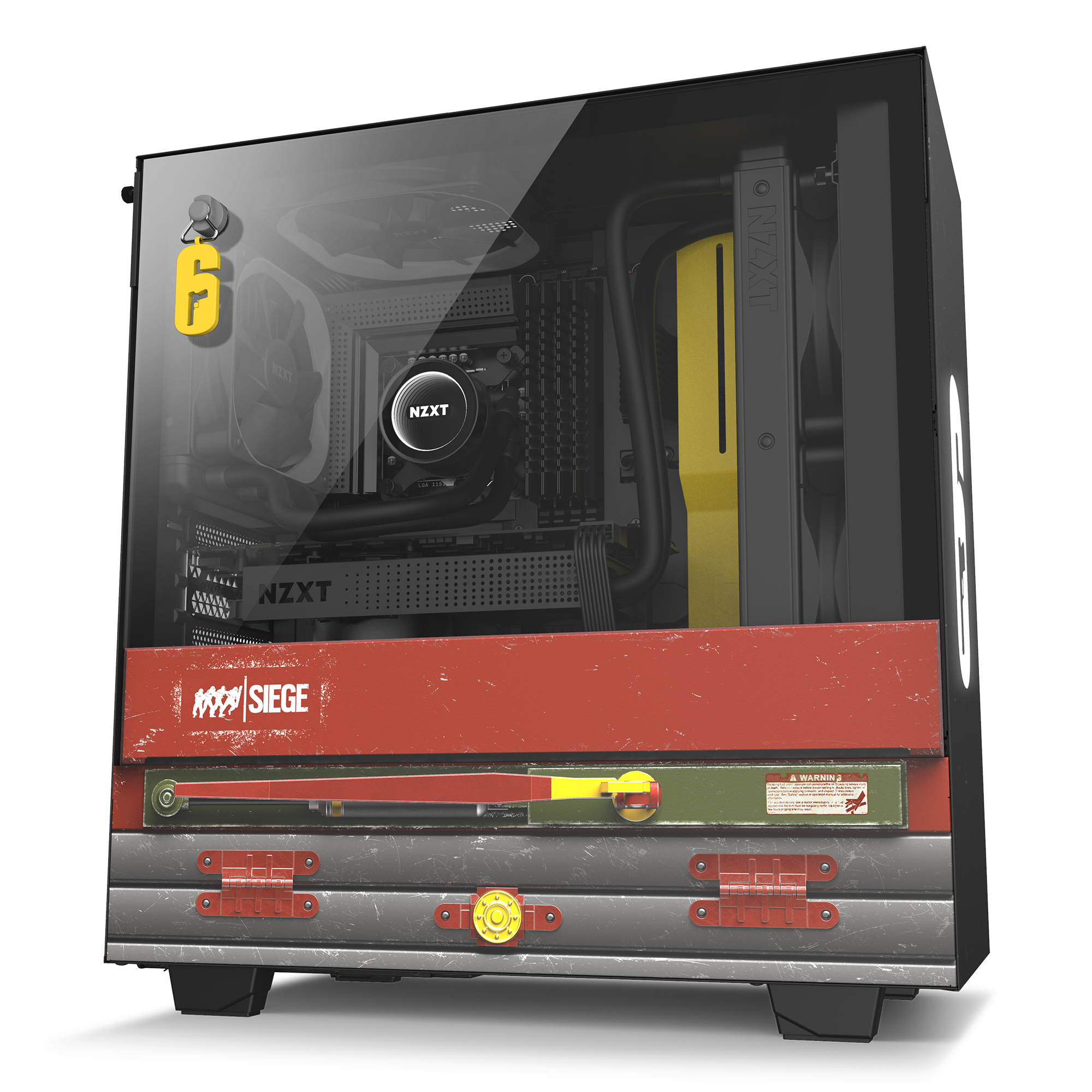 Gaming Case Baru Limited Edition, CRFT 06 H510 Siege