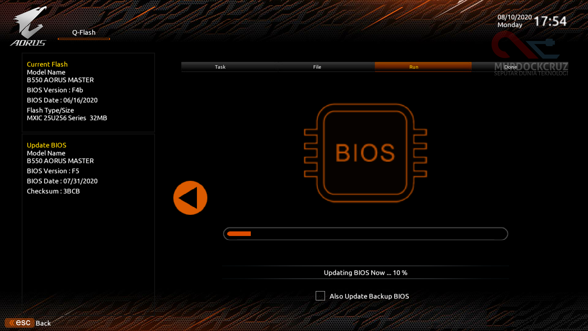 Update Bios Motherboard Gigabyte