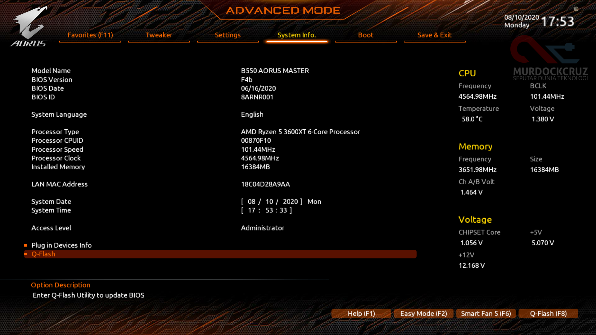 Update Bios Motherboard Gigabyte