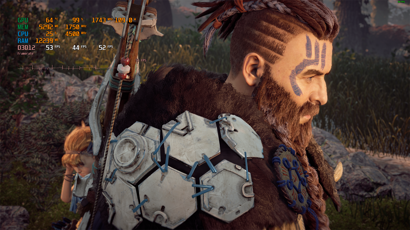 ROG Strix RX 5600 XT TOP Edition Di Horizon Zero Dawn