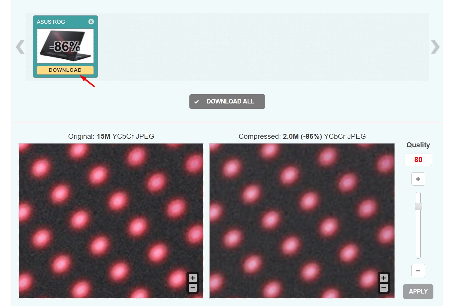 Kompresi Ukuran File JPEG