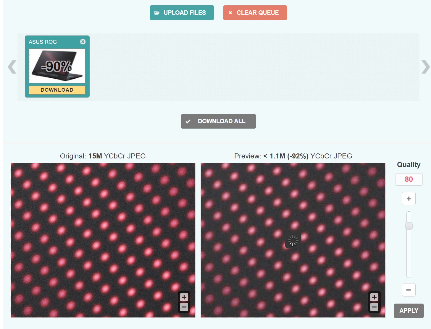 Kompresi Ukuran File JPEG