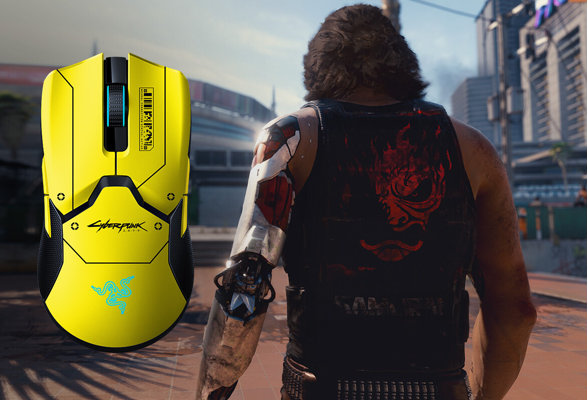 Mouse Gaming Limited Edition Viper Ultimate Ala Cyberpunk 2077