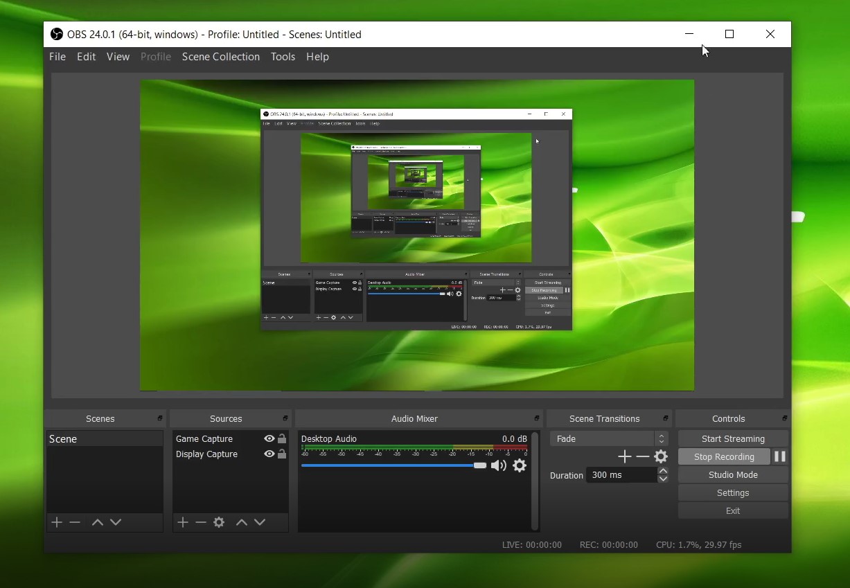 Screen Record Desktop