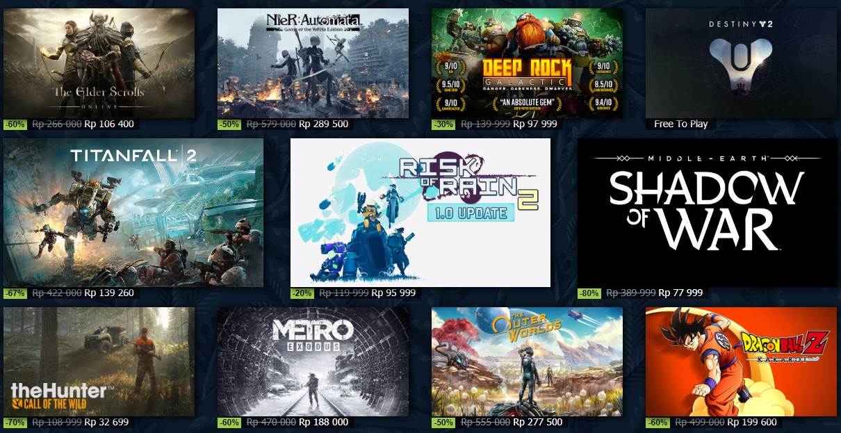 Steam Winter Sale 2020