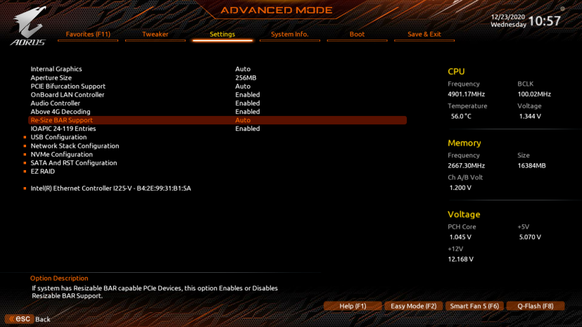 Gigabye Perkenalkan Fungsi Resizable BAR Untuk Mobo Z490 Lewat Update ...