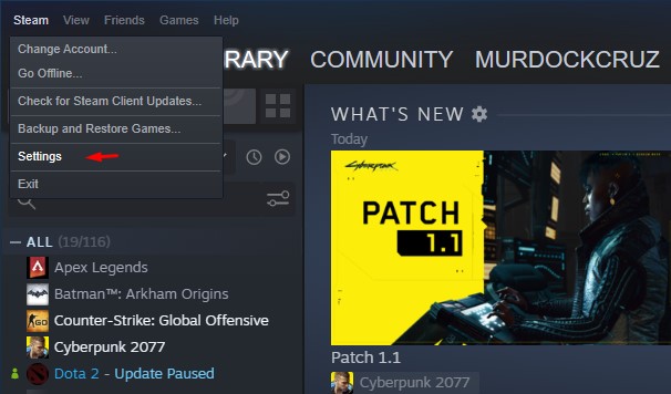 Cara Memindahkan Game Steam