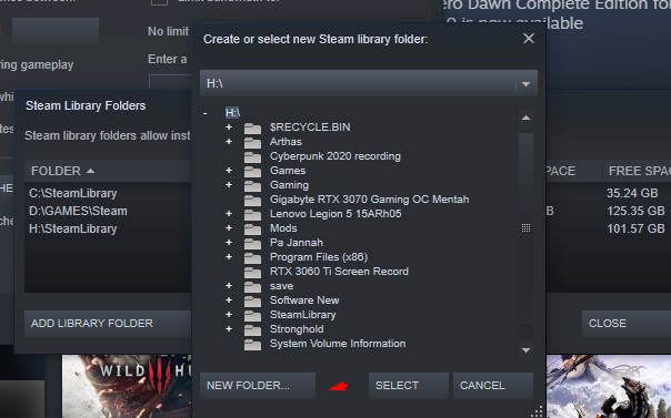 Cara Memindahkan Game Steam