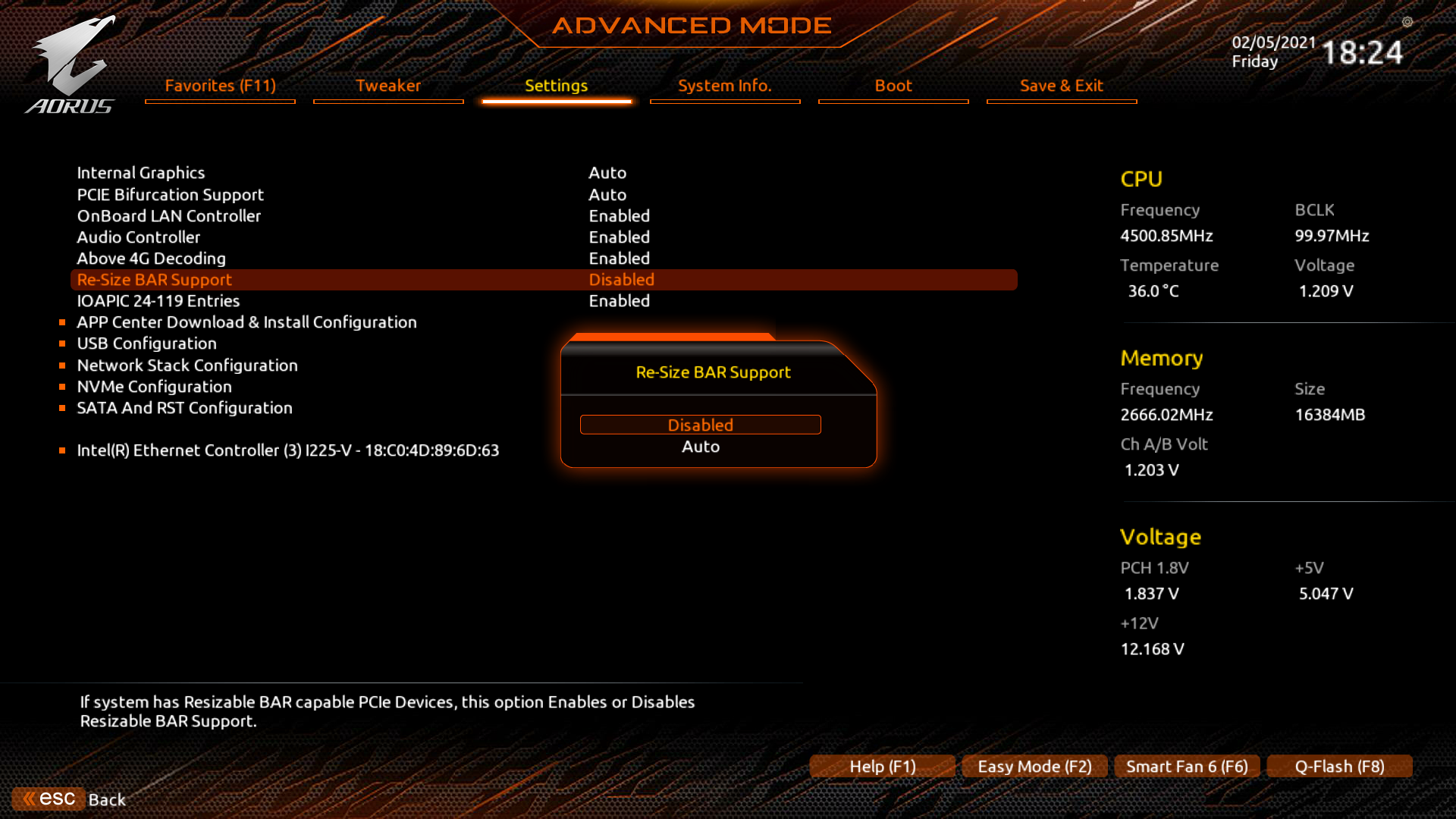 Nvidia Resizable BAR