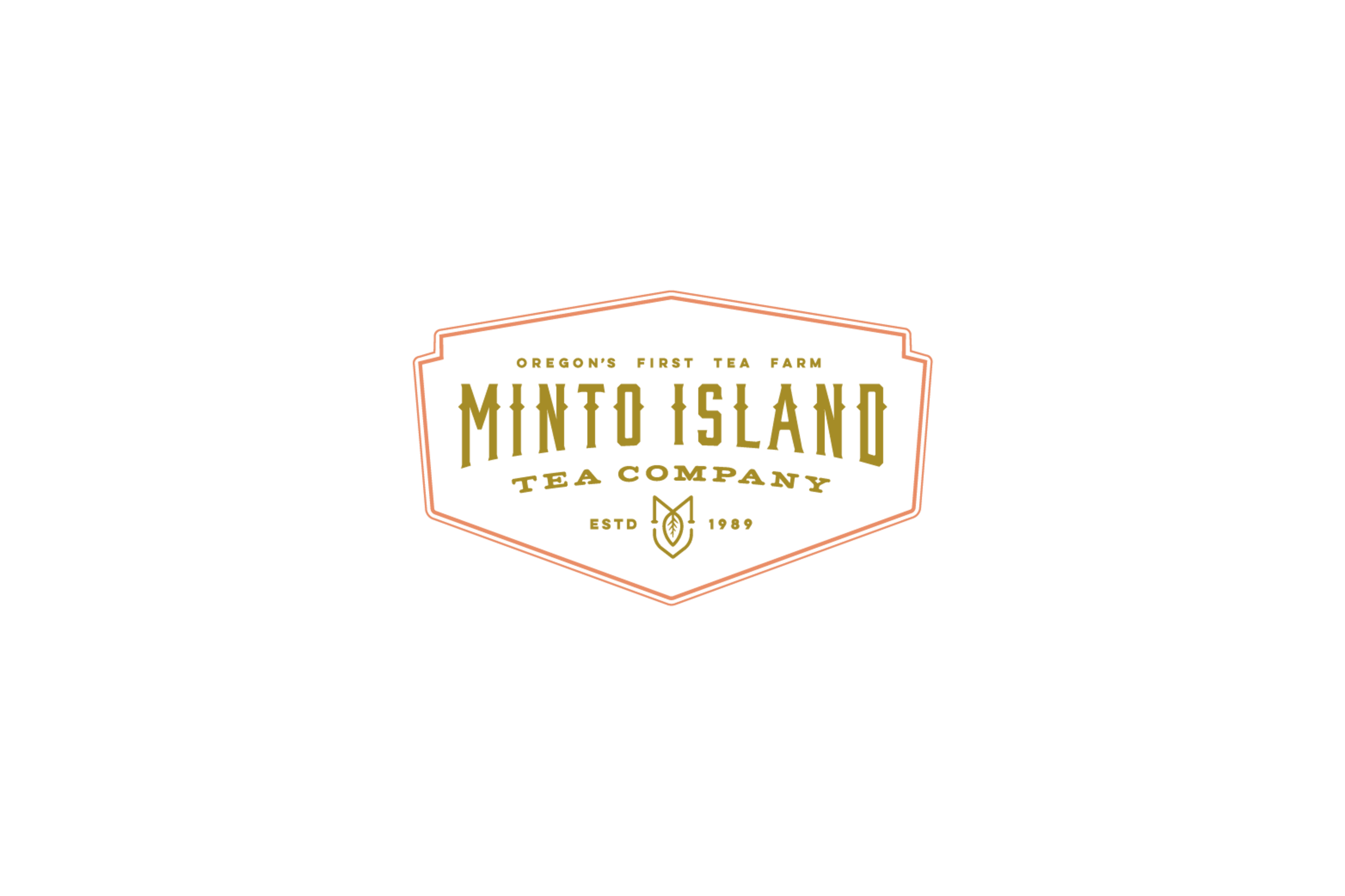 Minto Island Tea logo design