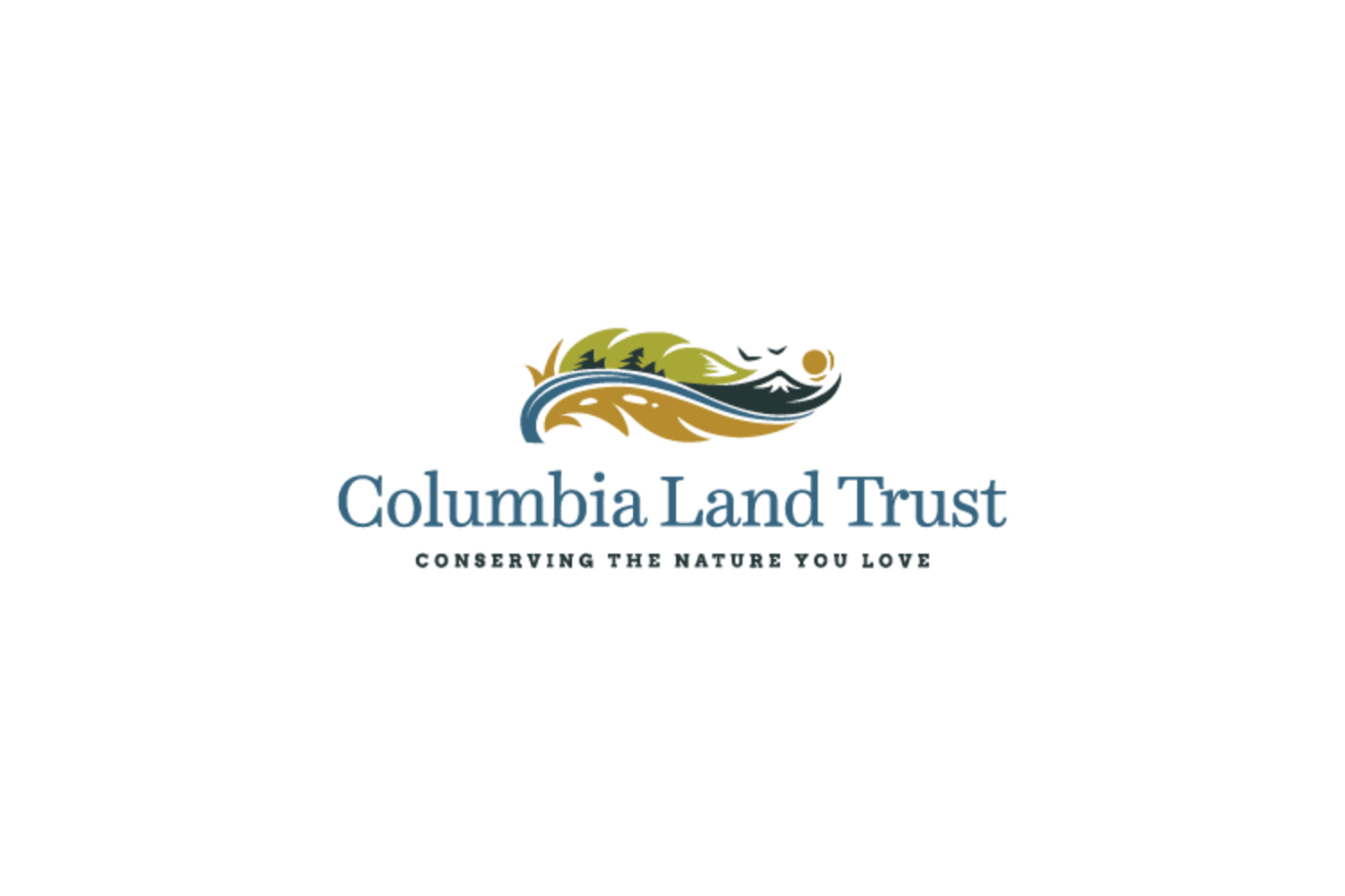 Columbia Land Trust logo design