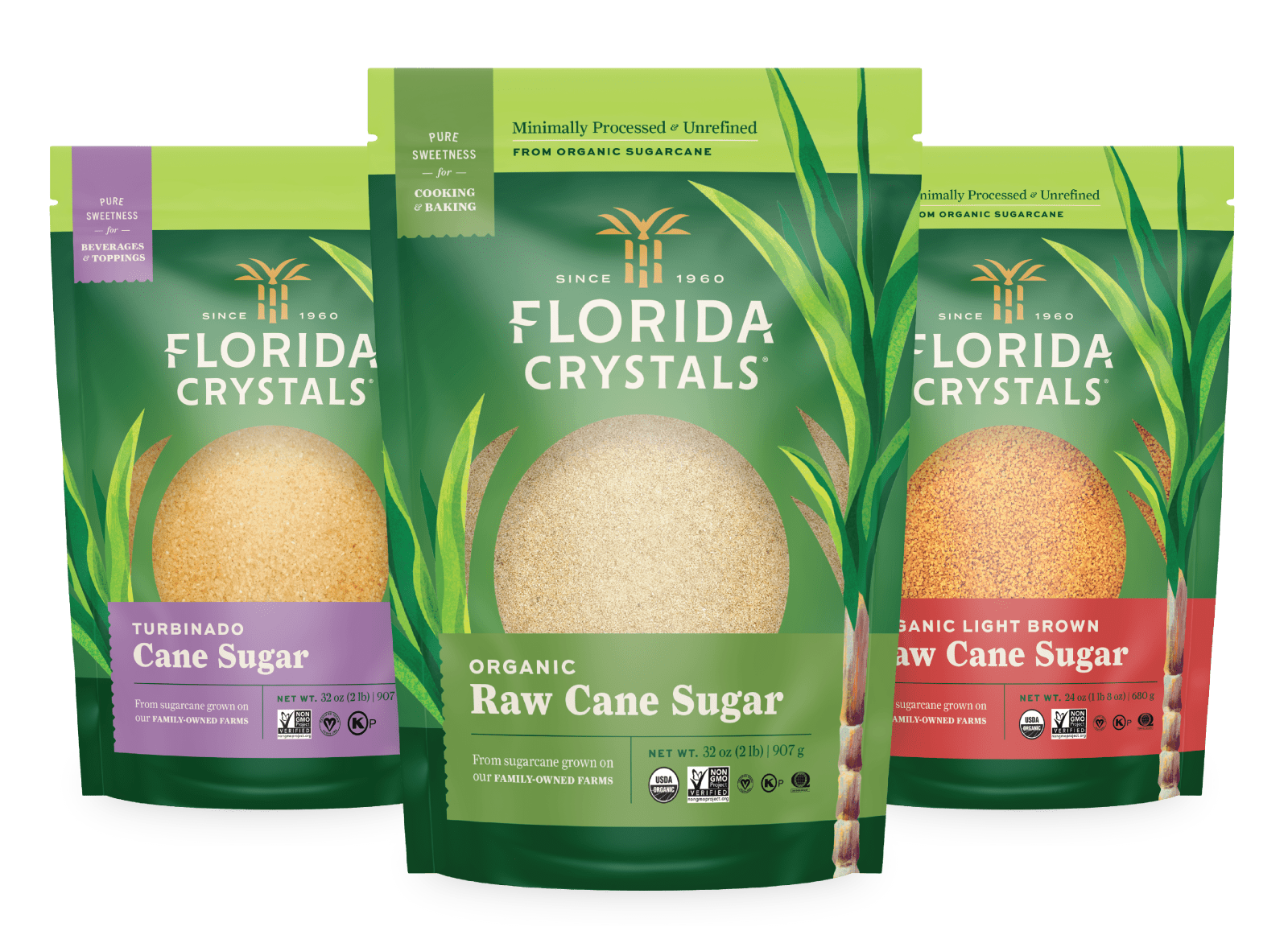 Florida Crystals Packaging Design