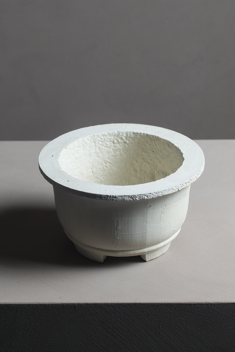 Handturned Concrete Pot