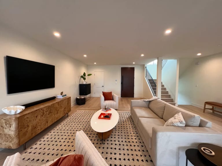 Home addition in San Diego — finished interior